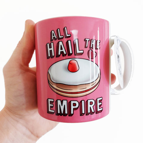 'All Hail The Empire' illustrated mug