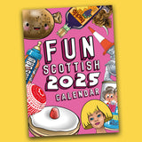 Fun Scottish Calendar 2025 (HOT PINK)