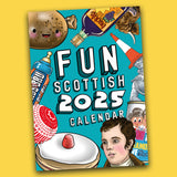 Fun Scottish Calendar 2025 (Turquoise)