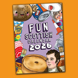 Fun Scottish Calendar 2026 (Purple)