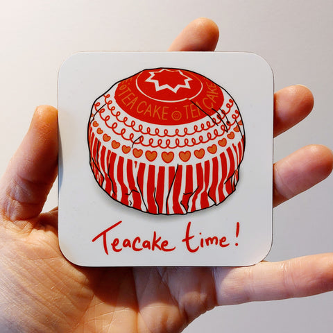 Teacake Time! Coaster (single)