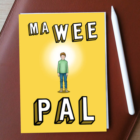 Ma Wee Pal (Solo Image) Greeting Card