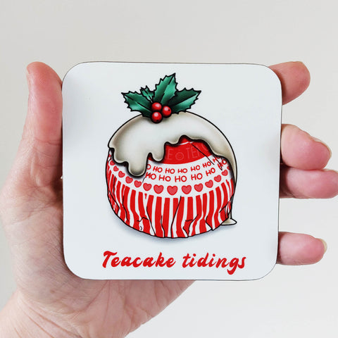 Teacake Tidings Coaster (single)