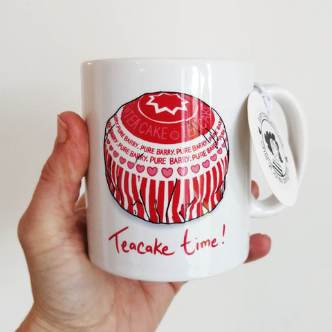 Teacake time! illustrated mug