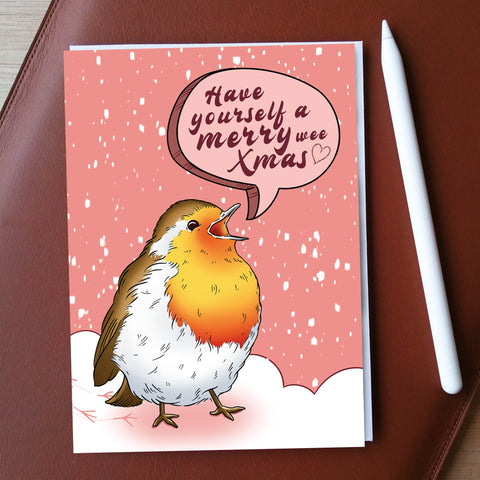 Have Yourself a Merry Wee Xmas Greeting Card